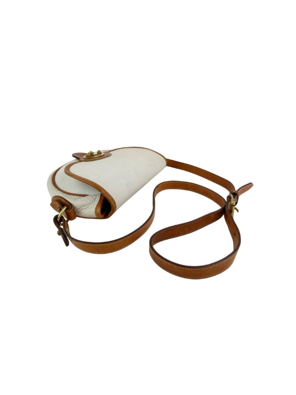 Dooney & Bourke Chalk Tan Pebble Leather Crossbody - Picture 15 of 16